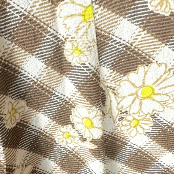 Urban Outfitters Kimchi Blue Bloomer Romper Plaid Ethereal Bow Dainty Size Small - Picture 8 of 11